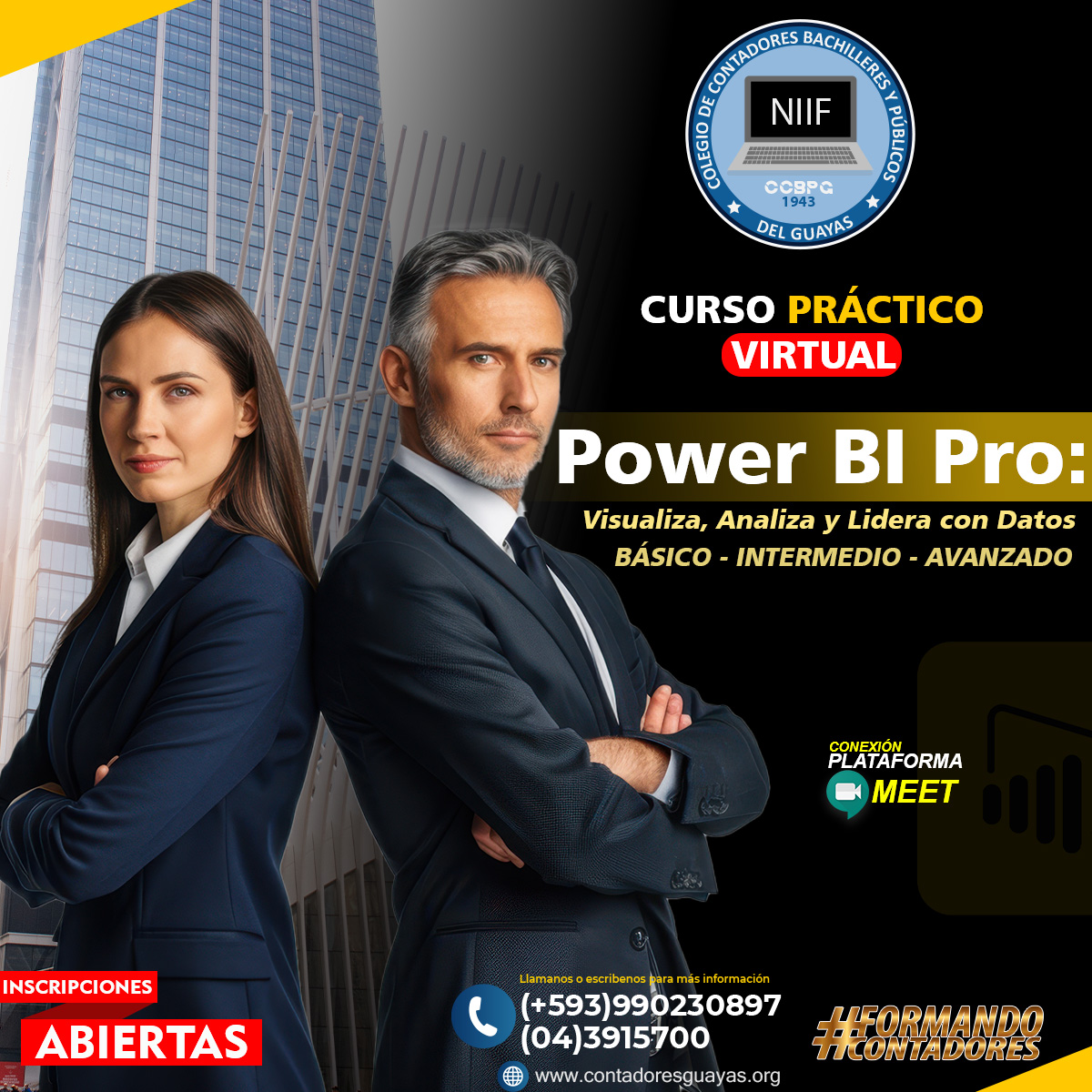 CURSO PRÁCTICO POWER BI (BÁSICO, INTERMEDIO, AVANZADO)