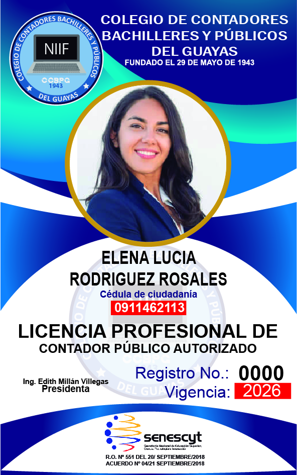 Licencia Contador Público Autorizado